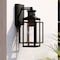 Vaxcel Hyde Park Metal Bronze Motion Sensor Dusk to Dawn Outdoor Wall Light Mission with Clear Glass T0662 - alternate 1
